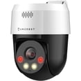 thumbnail image 1 of Amcrest 5MP UltraHD Mini AI Outdoor IP PoE Camera, Security IP Camera with Two-Way Audio, 98ft Full Color Night Vision, Active Deterrents, 5-Megapixel, Wide 104.8° FOV, IP5M-1190EW (White), 1 of 9