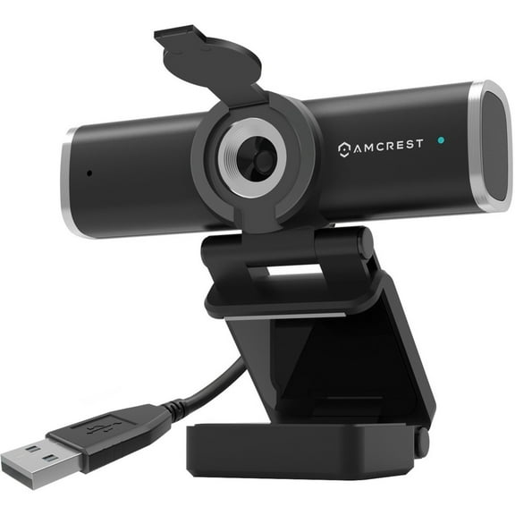 Amcrest AWC195-B Webcam, 30 fps, Black, USB 2.0, 1 Pack(s)