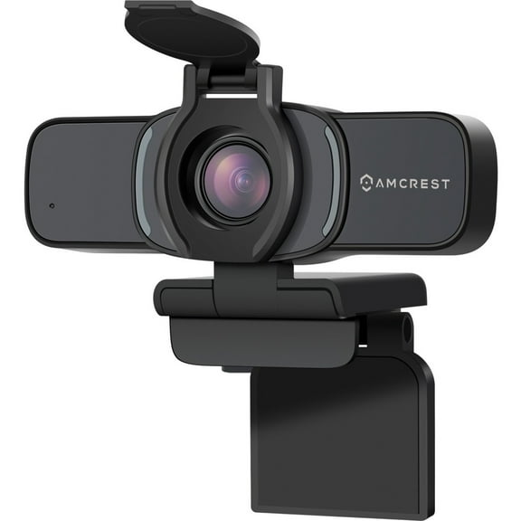 Amcrest AWC201-B Webcam, 30 fps, Black, USB 2.0, 1 Pack(s)