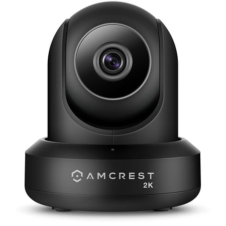 Amcrest UltraHD 2K (3MP/2304TVL) WiFi Video Security IP Camera with Pan/Tilt, Two-Way Audio, 3MP @ 20FPS, Wide 90° Viewing Angle and Night Vision IP3M-941B (Black)