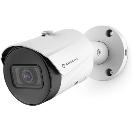 Amcrest UltraHD 5MP Outdoor POE Camera 2592 x 1944p Bullet IP Security Camera, Outdoor IP67 Waterproof, 103° Viewing Angle, 2.8mm Lens, 98.4ft Night Vision, 5-Megapixel, IP5M-B1186EW-28MM (White)