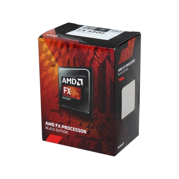 Amd Fd4300wmhkbox Quad-Core Fx-4300 3.8 Ghz 64-Bit Processor Black Edition