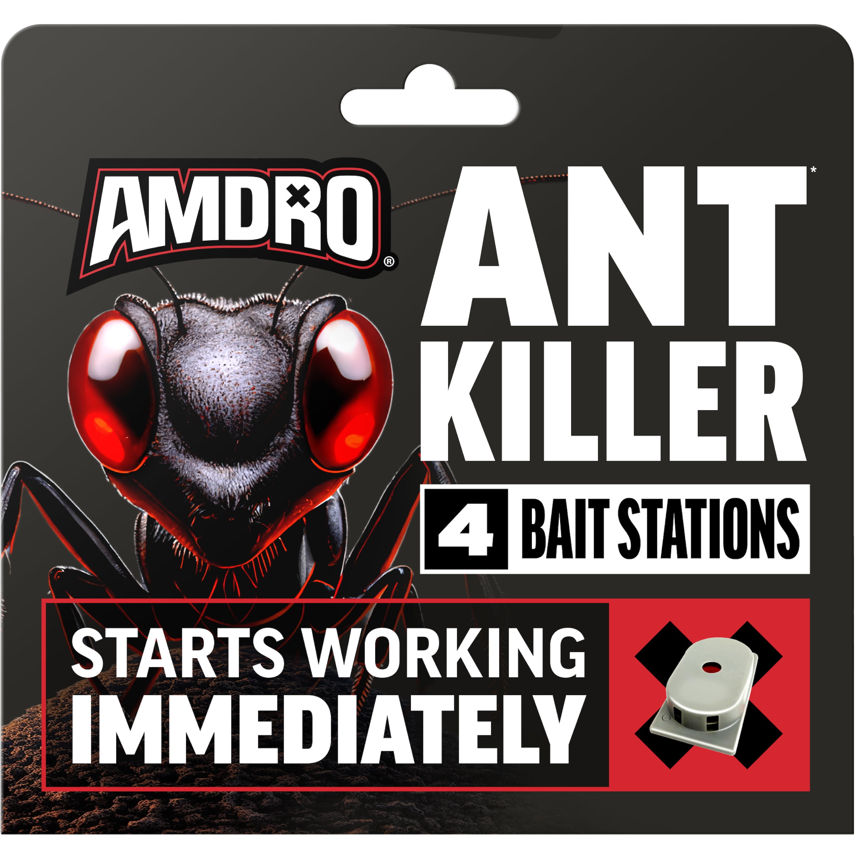 Amdro Ant Kills Ant Killer Bait Station, 4 Count