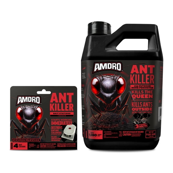 Amdro Indoor Outdoor Ant Granule Powder Bundle