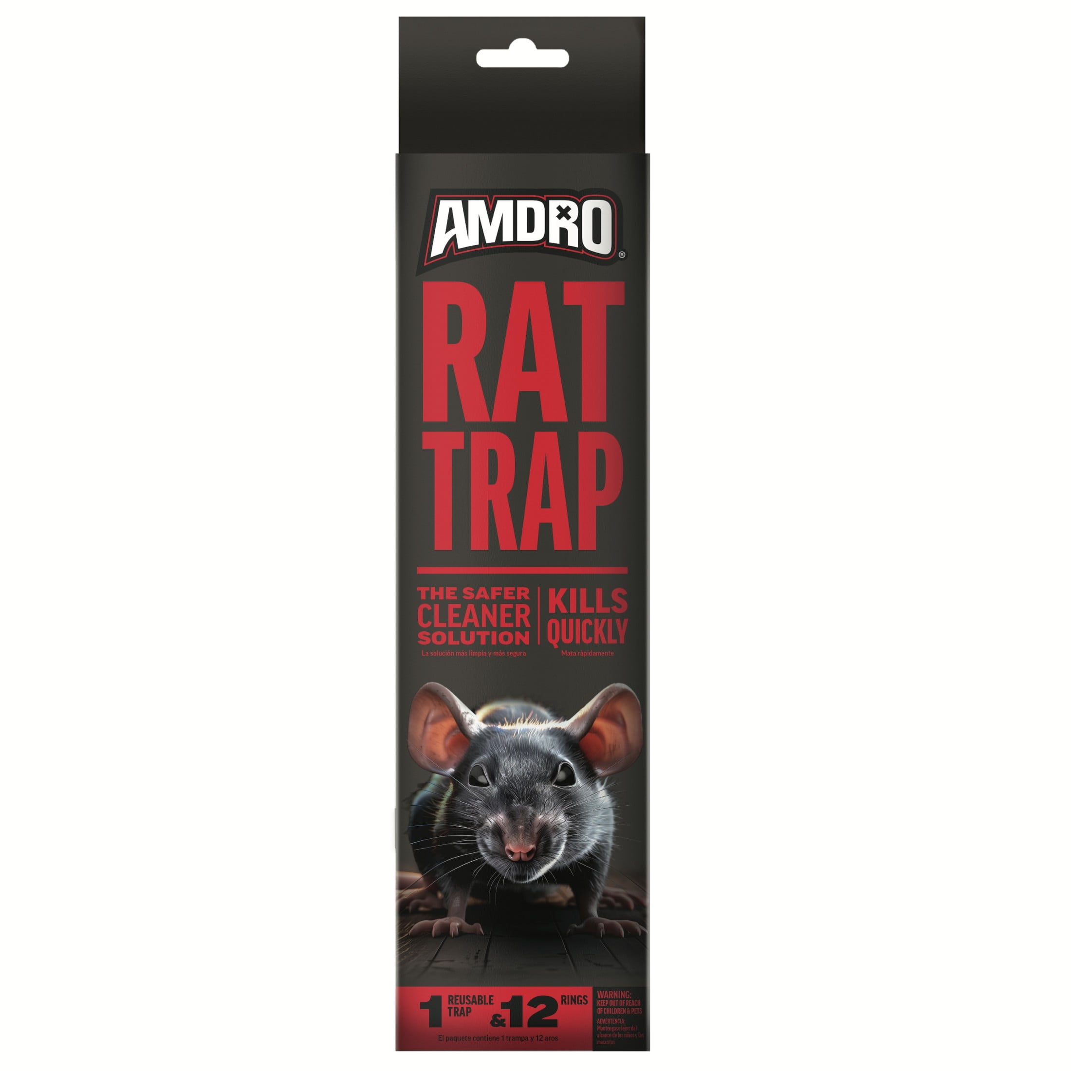Amdro Killer Rat Trap Reusable, 1 Trap