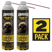 Amdro Quick Kill Carpenter Ant, Bee, Termite Killer Foam 18oz 2 Pack Bundle