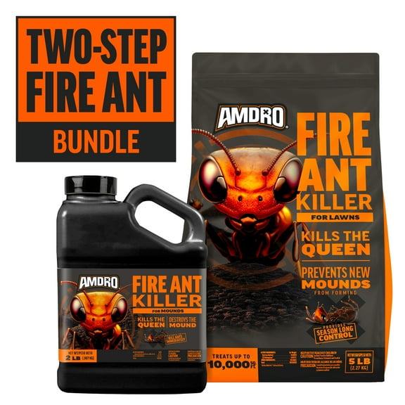 Amdro Two Step Fire Ant Powder Granule Bundle