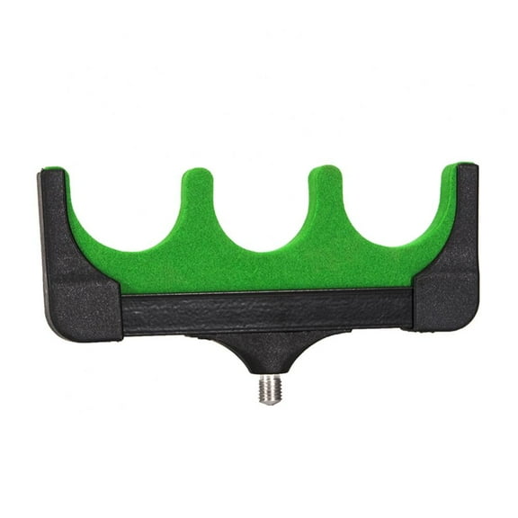 Ame 1pc Sea Rod Eva Turret Universal Section Crossbar Bracket Big Thing Rod Ground Plug Holder 10 Holes Random Color