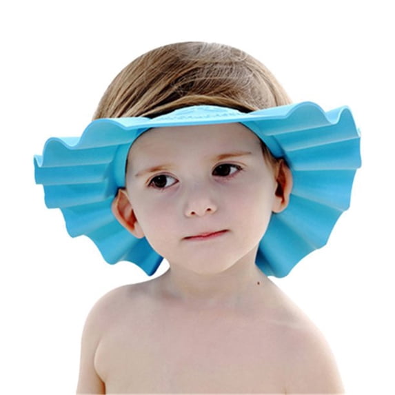 Ame Baby Kids Adjustable Bath Shower Shampoo Cap Hat Children Wash Hair Shield