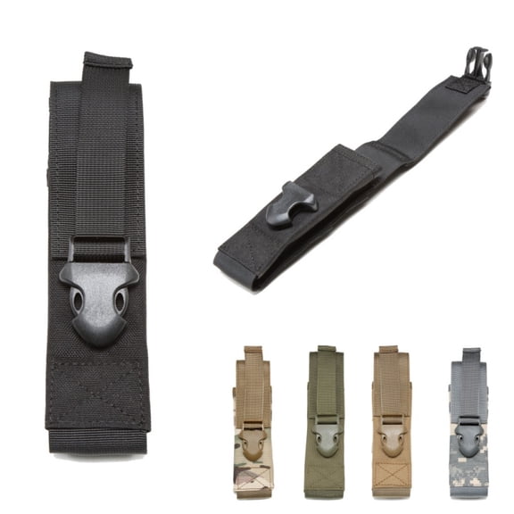 Ame Flashlight Bag 1000D Nylon Durable Waterproof Hunting Camping Keys Tools Storage Cover Case Pouch Bags For Molle System