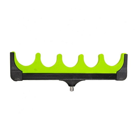 Ame Horizontal Fishing Rod Storage Rack Holder Wall Mount W Screws - No Fishing Rod- To Hold 8 Fishing Rods