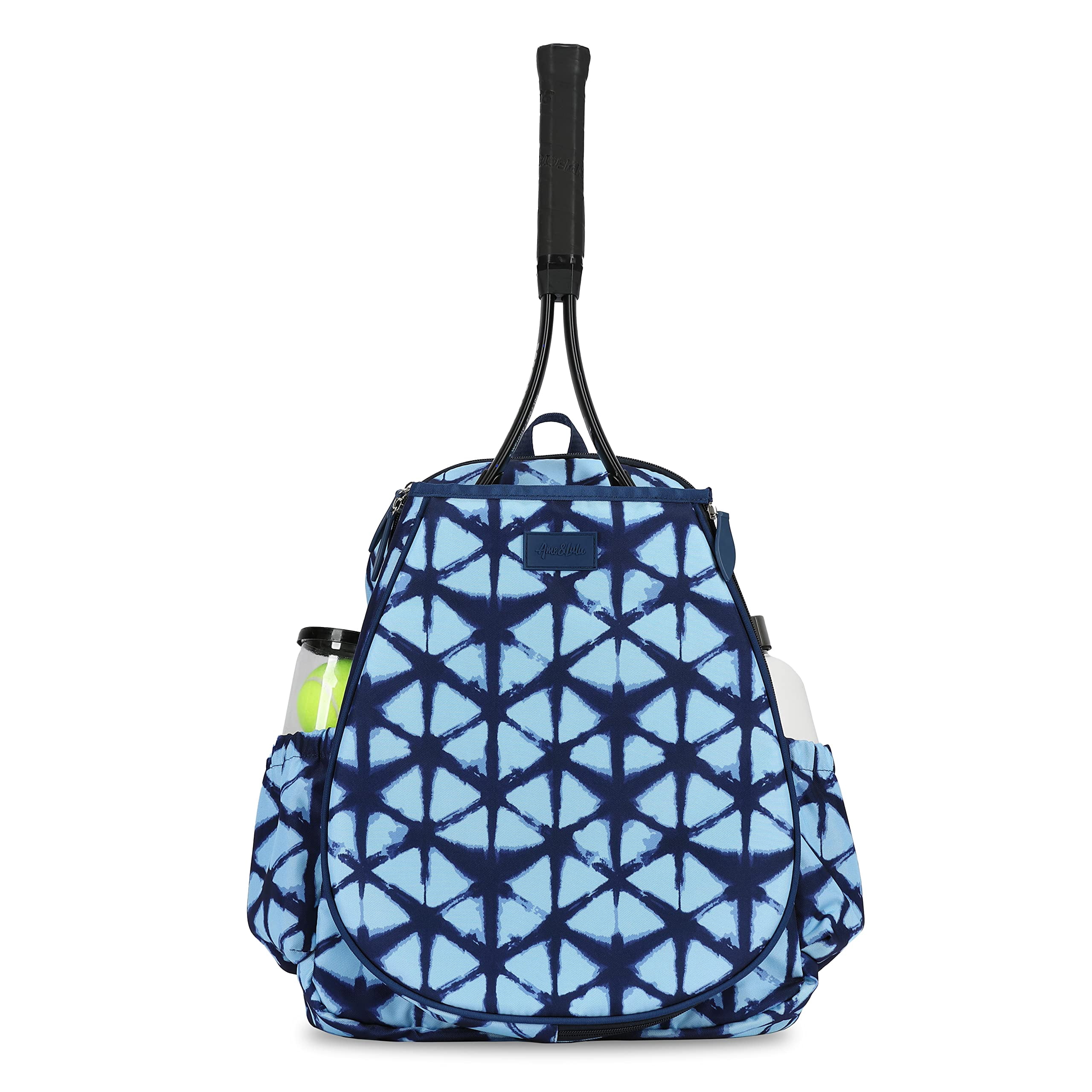 Ame & Lulu Green & Light Blue Tie-Dye Tennis Backpack BIG LOVE BACKPACK - Tennis Backpack by Ame & Lulu  main image 4