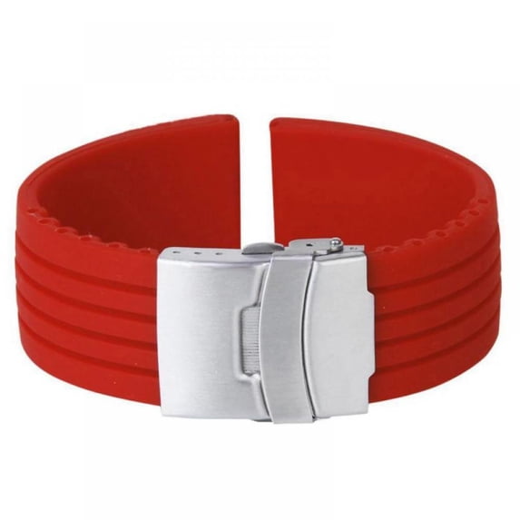 Ame Silicone Watch Bands - Quick Release - Choose Strap Color & Buckle Color 18mm, , 20mm, 22mm & 24mm Watch Straps