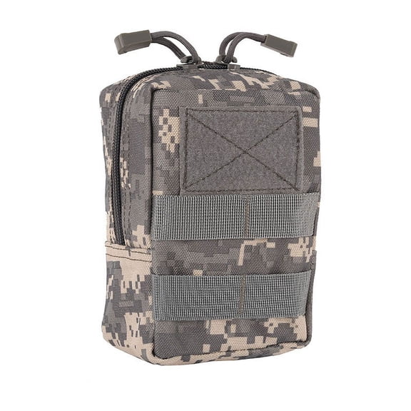 Ame Tactical 600D Outdoor Waist Bag Multitool Molle Pouch Tool Zipper Waist Pack Hungitng Accessory Durable Belt Pouch