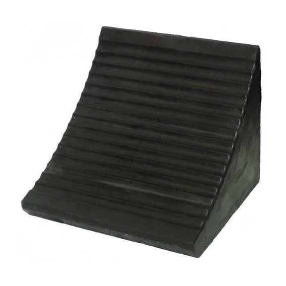 Ame Wheel Chock,14 In H,Rubber,Black 15301