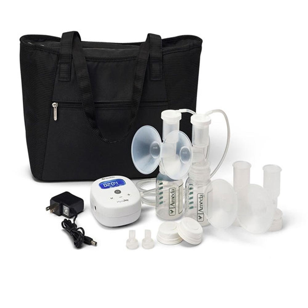 Ameda Mya Joy Double Electric Breast Pump with Large Tote - image 1 of 6