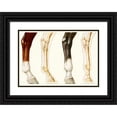 thumbnail image 1 of Amedeo John Engel Terzi 24x18 Black Ornate Framed Double Matted Museum Art Print Titled: The Fetlock, Normal and Overshot, 1 of 5