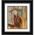 thumbnail image 1 of Amedeo Modigliani 2x Matted 20x24 Black Ornate Framed Art Print 'Portrait of Frank Burty Haviland', 1 of 2