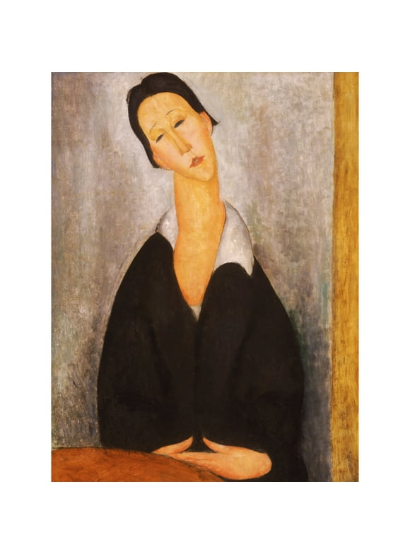 Amedeo Modigliani Italian Portrait Of A Polish Woman Extra Large Art Print Wall Mural Poster Premium XL