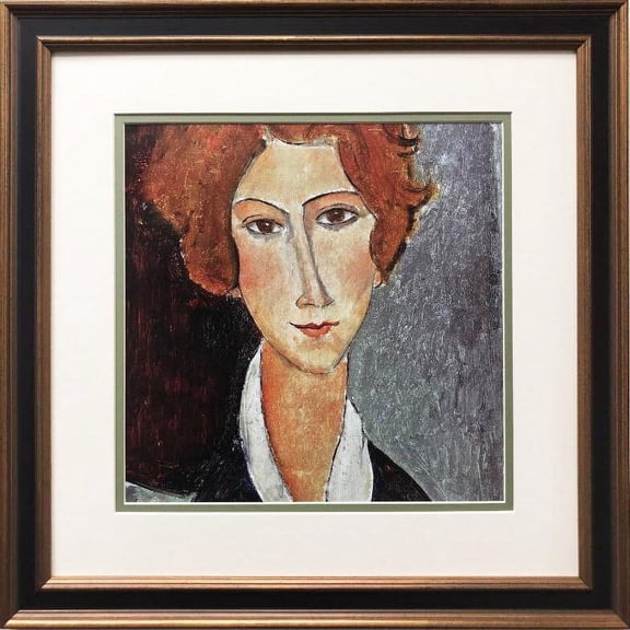 Amedeo Modigliani "Portrait de Femme" CUSTOM FRAMED ART Generic