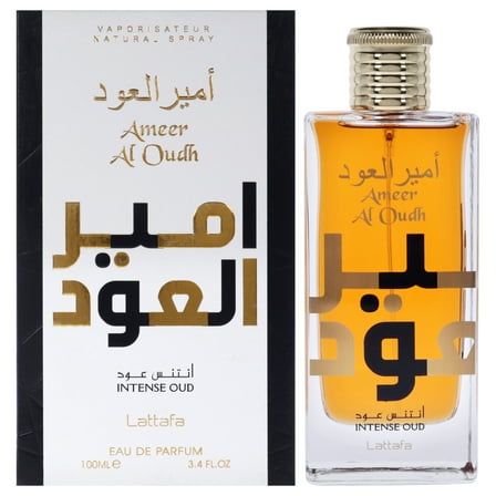 Ameer Al Oudh Intense Oud by Lattafa, 3.4 oz EDP Spray for Unisex