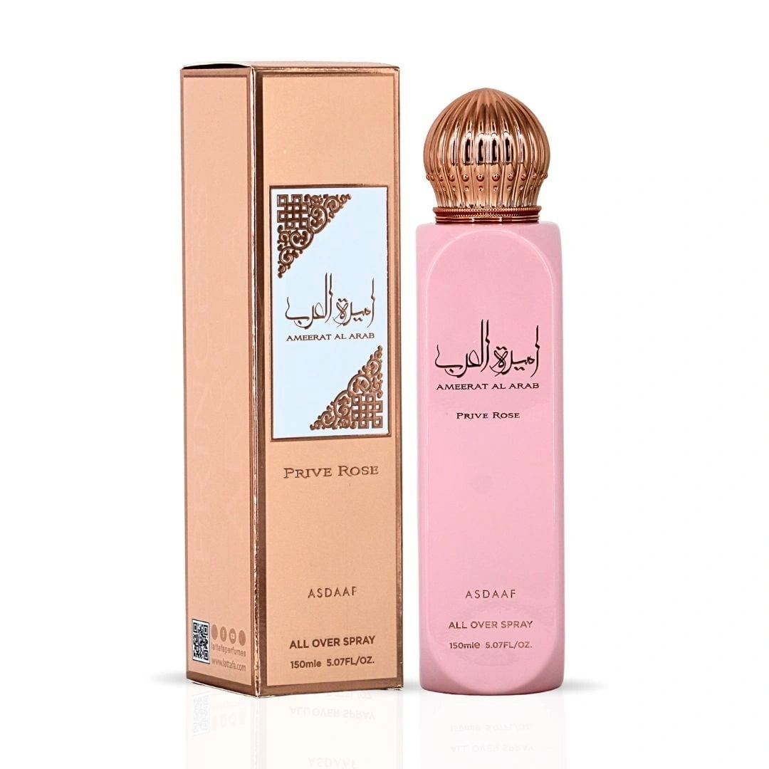 Ameerat Al Arab Prive Rose All Over Spray 150ml (5.07 oz) by