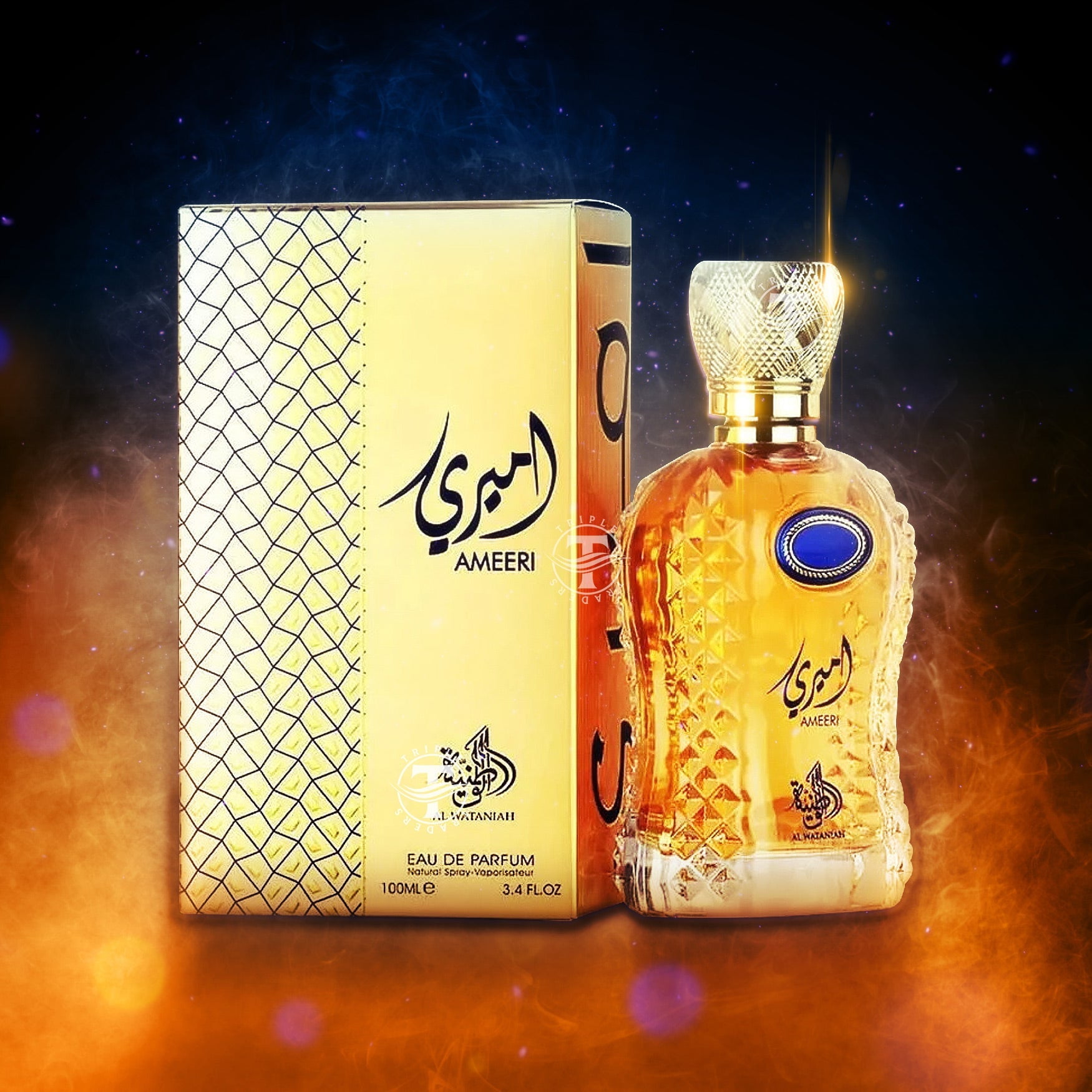 Ameeri Eau De Parfum By Al Wataniah 100ml 3.4 FL OZ Oriental Perfume ...