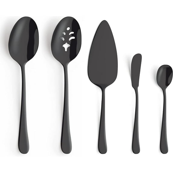 Amefa "Austin" Serving Set, Black, 5pcs.