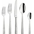 thumbnail image 1 of Amefa Felicity 20-Piece Hammered Stainless Steel Flatware Sets Service for 4, 1 of 4