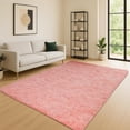 thumbnail image 1 of Ameha Shaggy Rug 4x6ft Ultra Soft Comfy Large Fluffy Rugs Non-Slip For Teen Adults Apartment Bedroom Home Decor Pink, 1 of 10