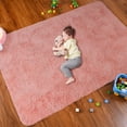 thumbnail image 1 of Ameha Shaggy Rug 5x7 Ultra Soft Comfy Large Fluffy Rugs Non-Slip For Teen Adults Apartment Bedroom Home Decor Pink, 1 of 10