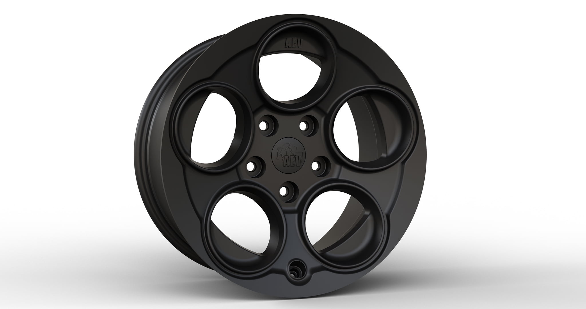 Worx 808BM Beast II Matte Black Wheel 20x12