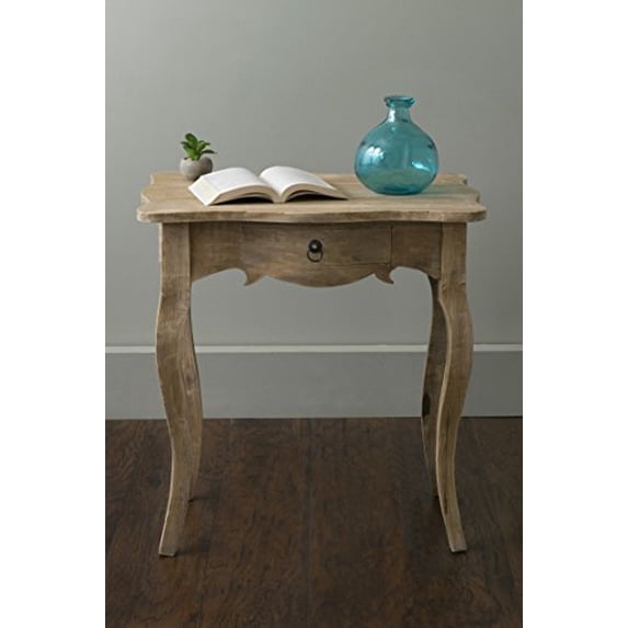 East At Main's Benton Brown Rubberwood Rectangle Accent Table