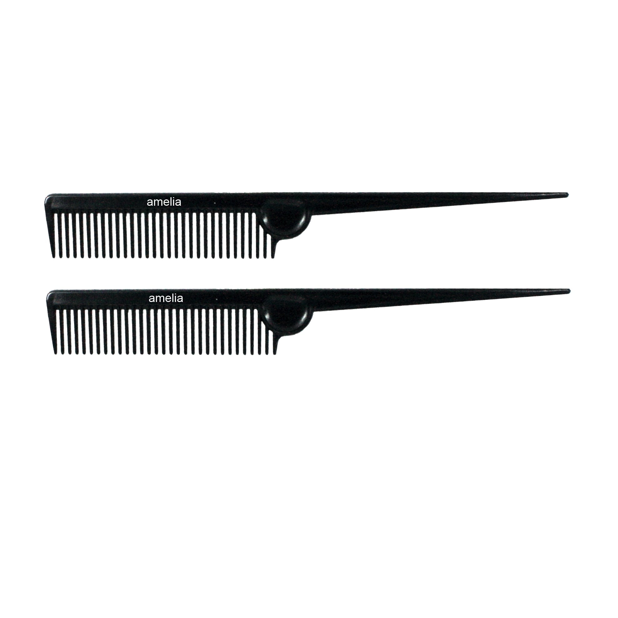 Pin Tail Carbon Comb High Heat Resistant 9.25 - Fine Teeth