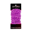 thumbnail image 1 of Amelia Beauty, Purple Jersey Scrunchies, 2.25in Diameter, Gentle on Hair, Strong Hold, No Snag, No Dents or Creases. 12 Pack, 1 of 10