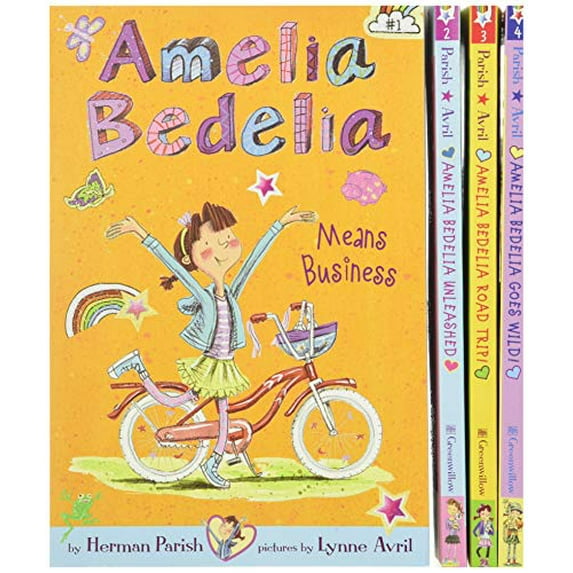 Pre-Owned Amelia Bedelia Chapter Book 4-Book Box Set: A Fun-Filled Collection of Amelia Bedelia Stories for Young Readers--Books 1-4, 9780062334206, 0062334204, Paperback, BOX STK edition
