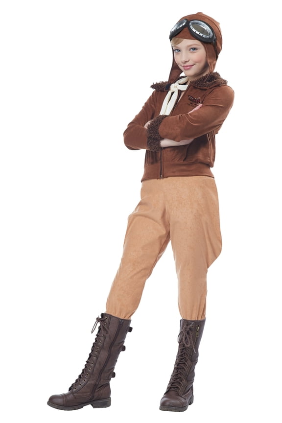 Amelia Earhart Aviator Child Costume