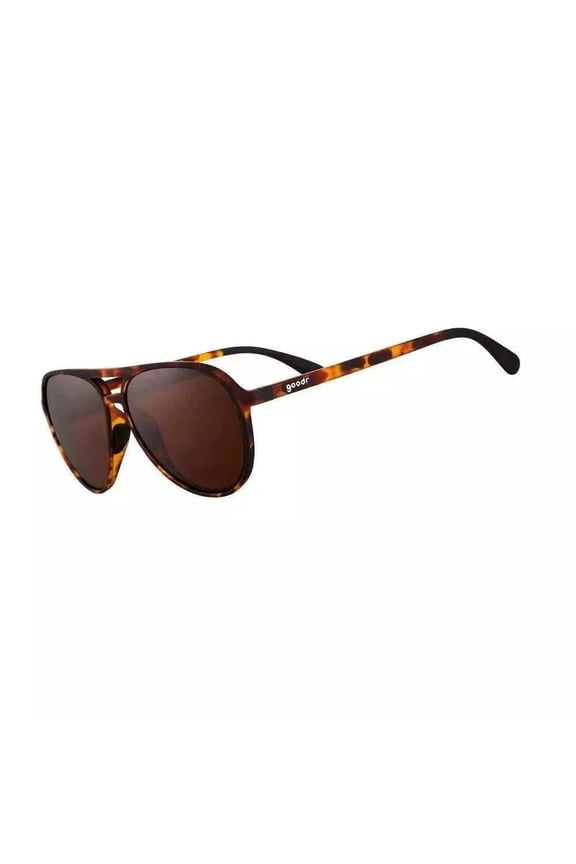 Goodr 8122016 Unisex Brown Frame Brown-Lens Polarized Sunglasses