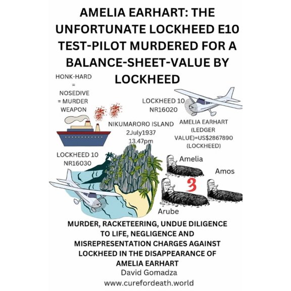 Amelia Earhart: The Unfortunate Lockheed E10 Test-Pilot Murdered for a Balance-Sheet-Value by Lockheed.: Murder, Rackete, (Paperback)