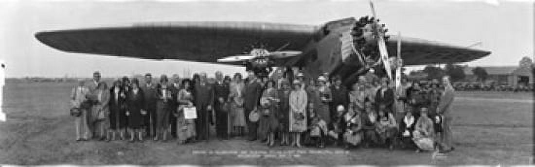 Amelia Earhart Washington DC Canvas Art - Panoramic Images (39 x 12)