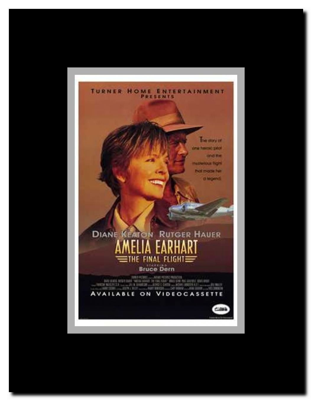 Amelia Earhart: the Final Flight Framed Movie Poster