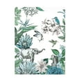 thumbnail image 1 of Amelia Ilangaratne 'Elephant and Flowers' Canvas Art, 1 of 3