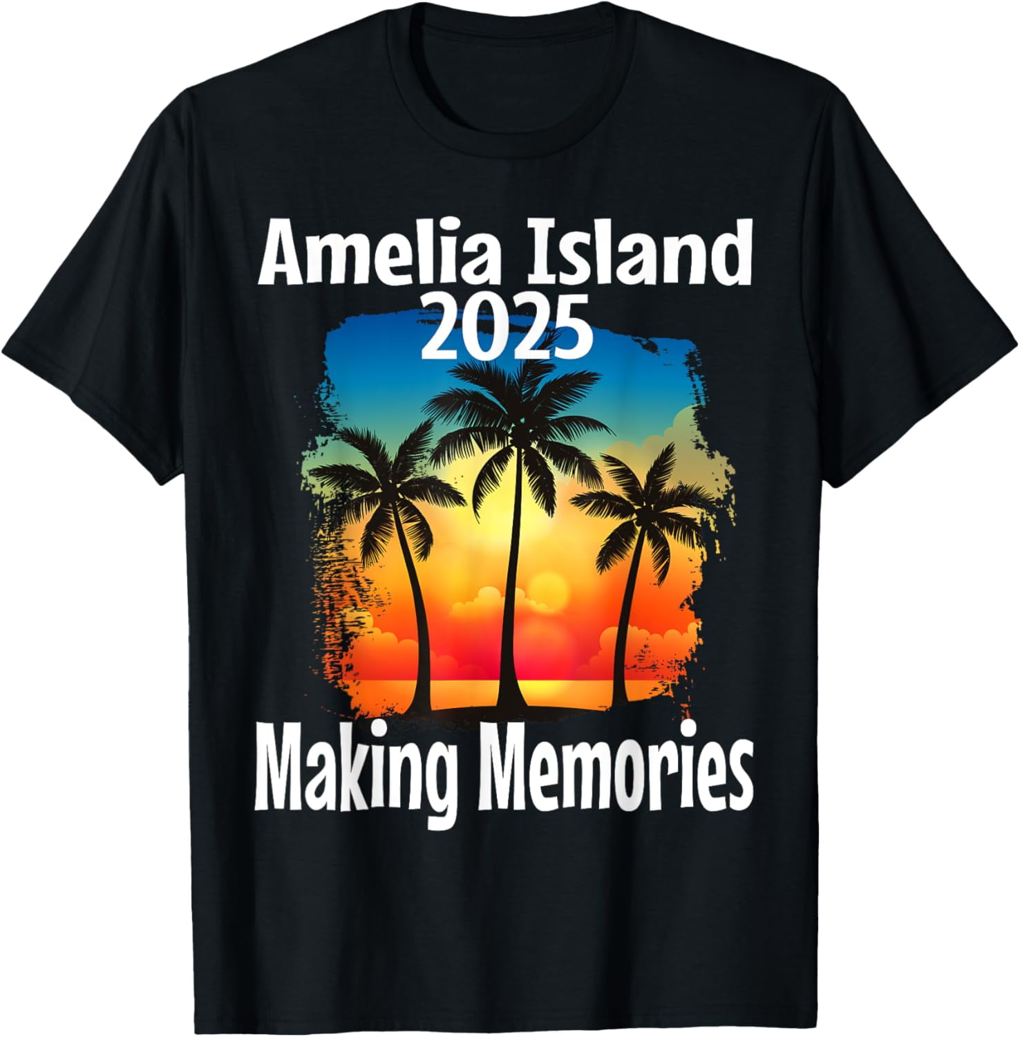 Amelia Island 2025 Making Memories Beach Vacation Family TShirt