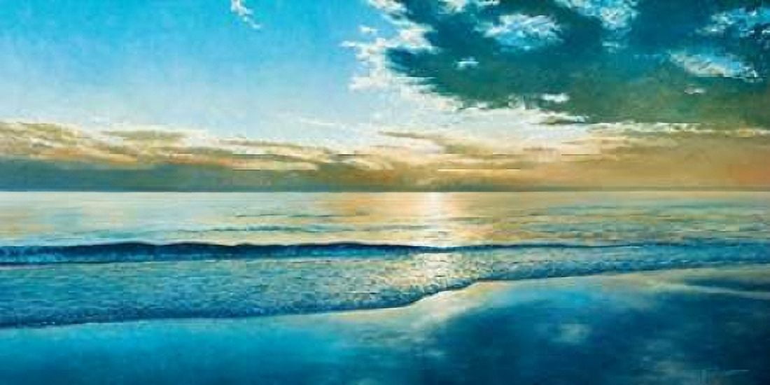 Amelia Island Dawn Canvas Art - Kent Sullivan (10 x 20)