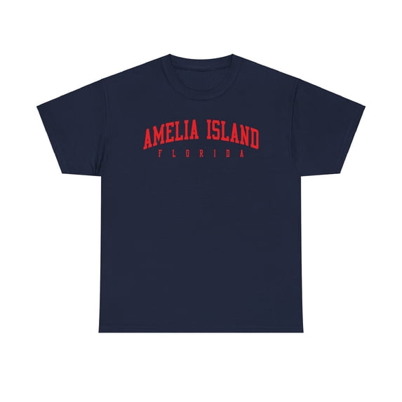 Amelia Island Florida Shirt Gifts Tshirt Tee Crew Neck