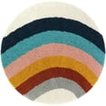 thumbnail image 1 of Amelia Rainbow Shag Area Rug, 1 of 5
