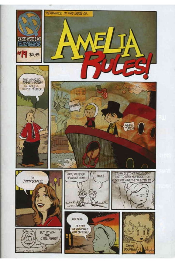 Amelia Rules #19 VF ; Renaissance Comic Book