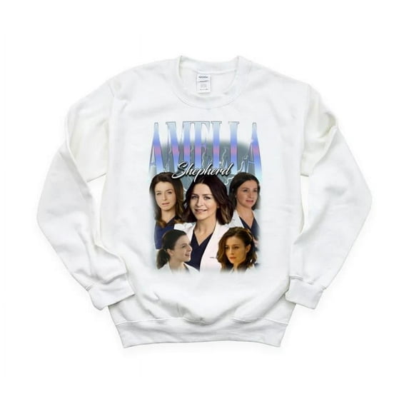 Amelia Shepherd Greys Anatomy Private Practice Caterina Scorsone Doctor Sweatshirt, for men & women, up to size 5XL