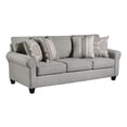 thumbnail image 1 of Amelia Sofa with Accent Pillows in Gray, 1 of 6