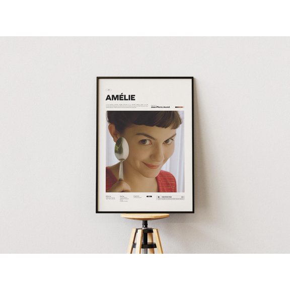 Amelie Movie Poster Unframed Size 24''x36'' GooGate